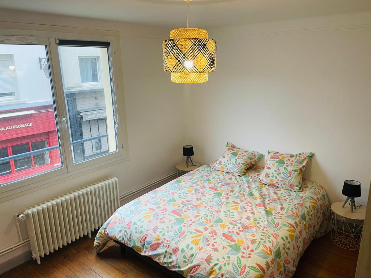 Charmant Appartement De Coeur De Ville - 2 Chambres Lits Queen Size - Netflix - Wifi Cherbourg-en-Cotentin Zewnętrze zdjęcie