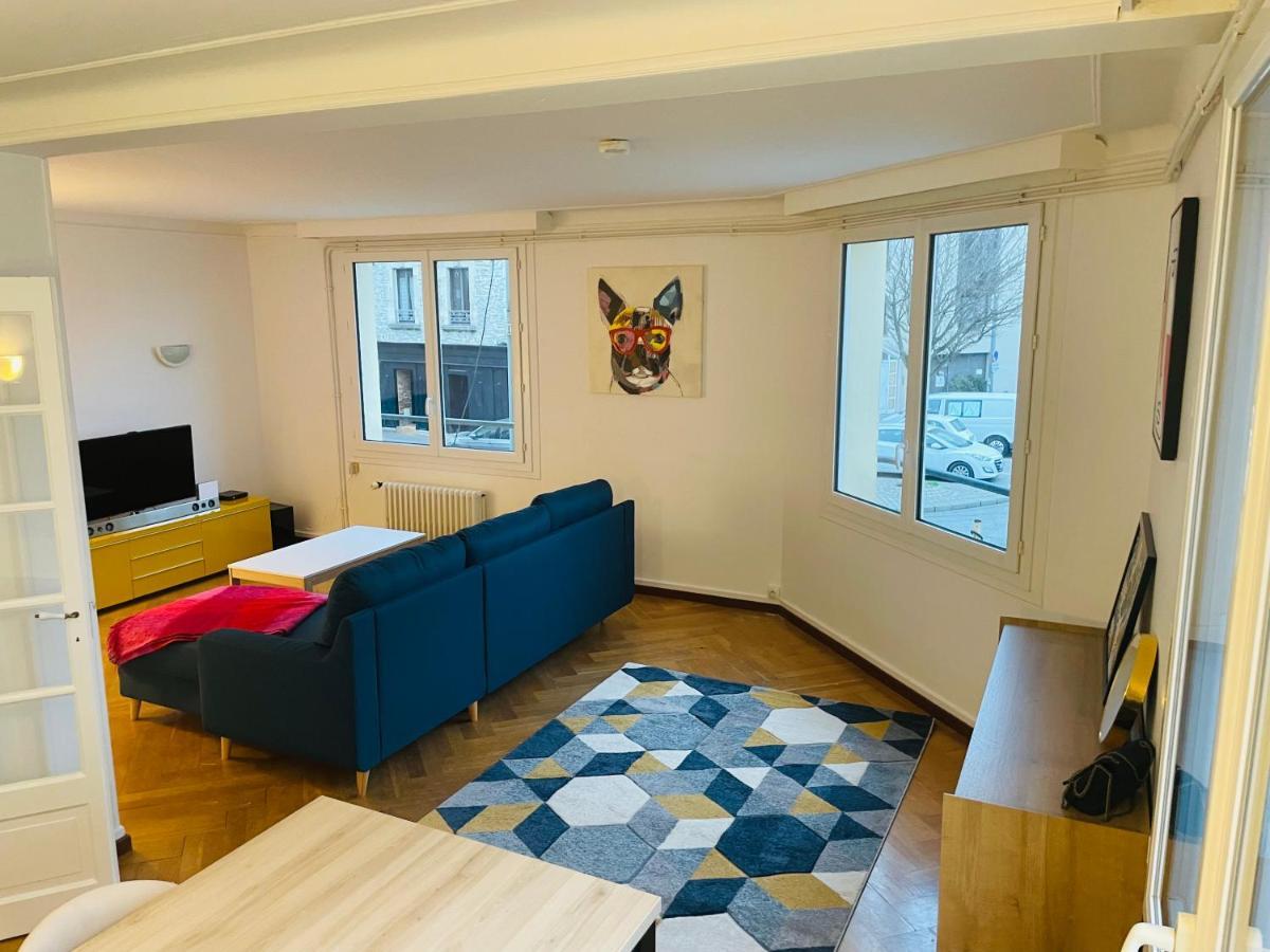Charmant Appartement De Coeur De Ville - 2 Chambres Lits Queen Size - Netflix - Wifi Cherbourg-en-Cotentin Zewnętrze zdjęcie